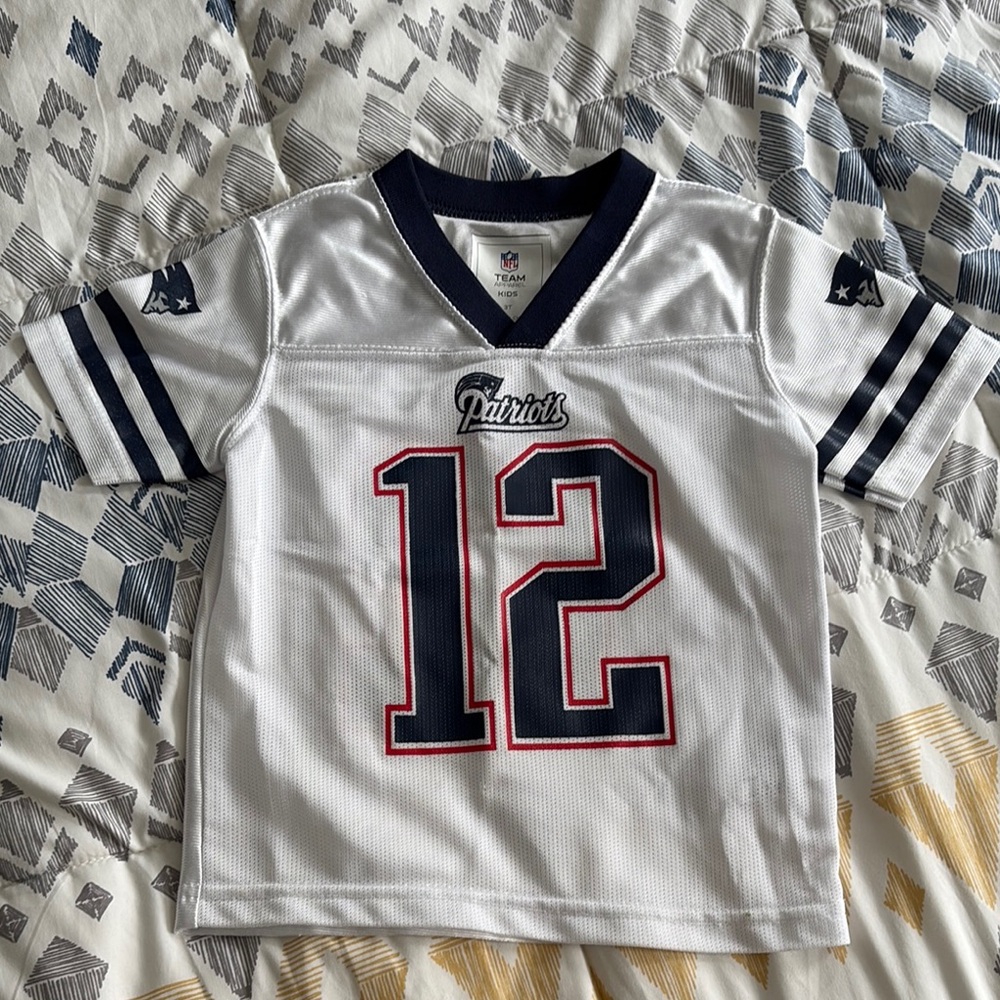 Team Apparel Kids 3T Brady jersey